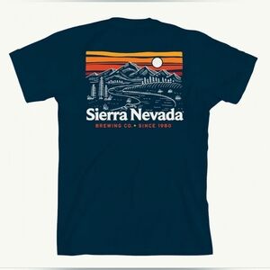 NWT | Sierra Nevada Brewing Co. | Men's Trail T-Shirt | 100% Cotton | Size: 2XL